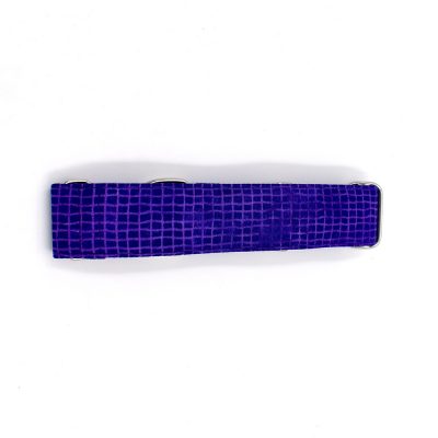 Collar – Purple squares (3.8cm/1.5inches)