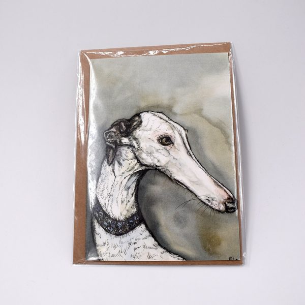 Ellie J Wilson Greyhound Card
