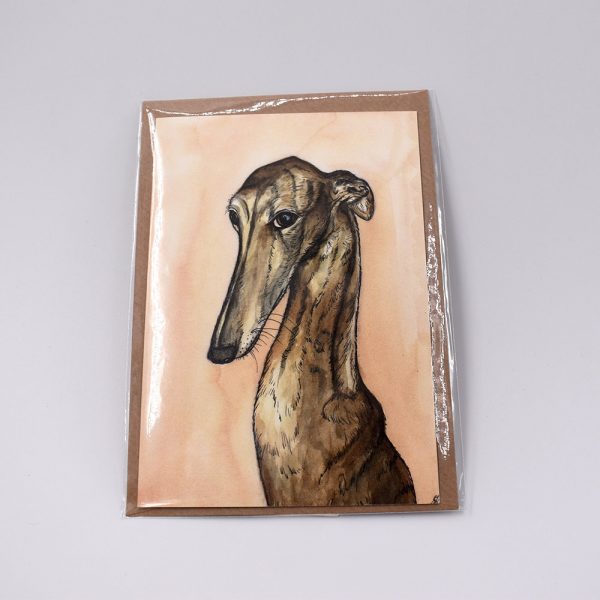 Ellie J Wilson Greyhound Card