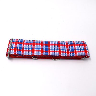 Collar – Red, Blue and White  (5cm/2inch)