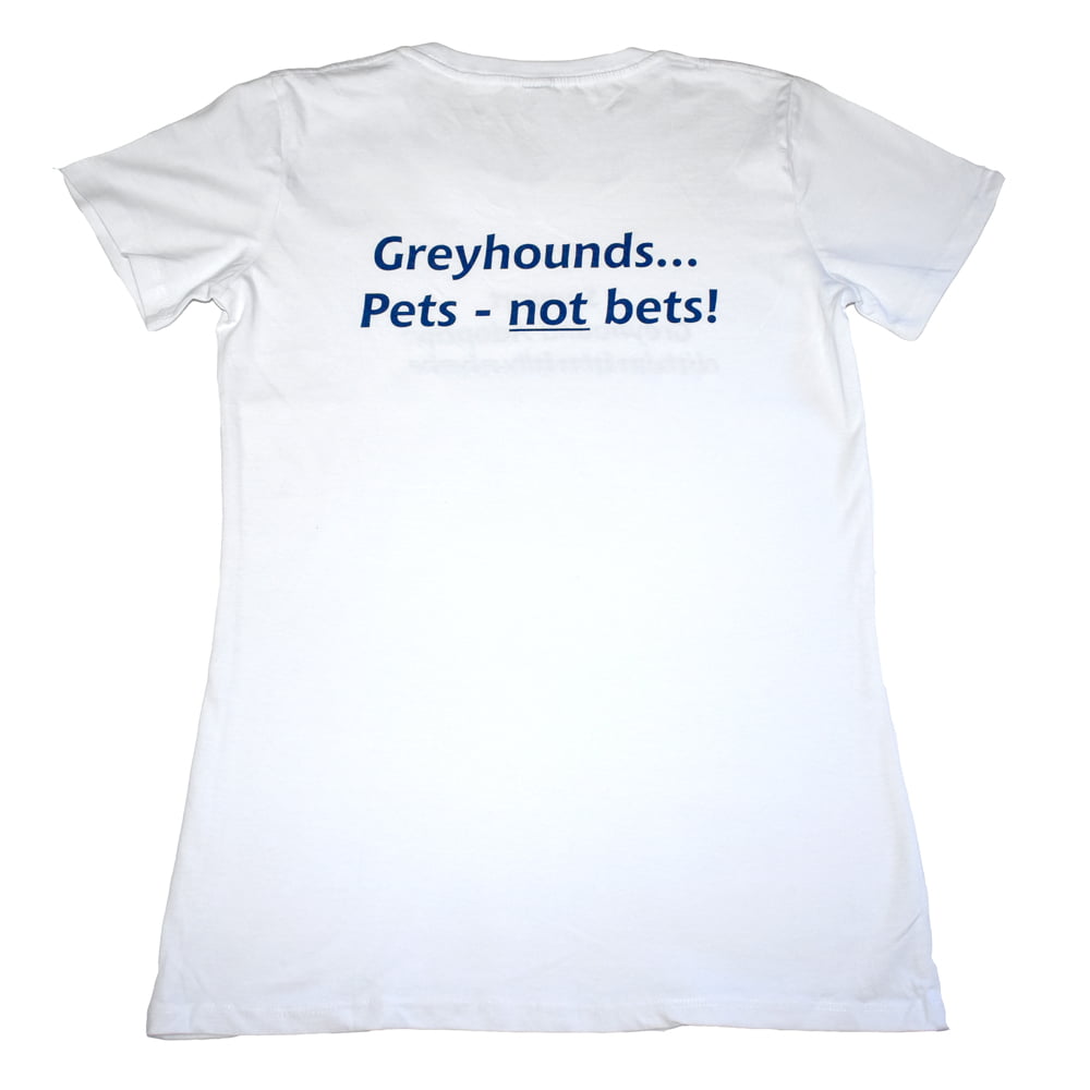 Support Greyhound Adoption tshirt