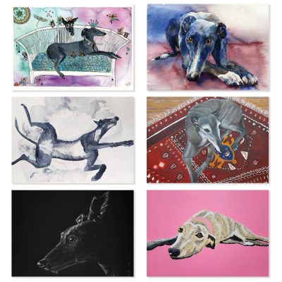 Houndism Friends of the Hound art greeting cards